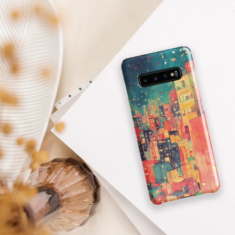 City of Dreams: A Nocturnal Reverie | Phone Case |  S10 Plus | Snap Case | Glossy