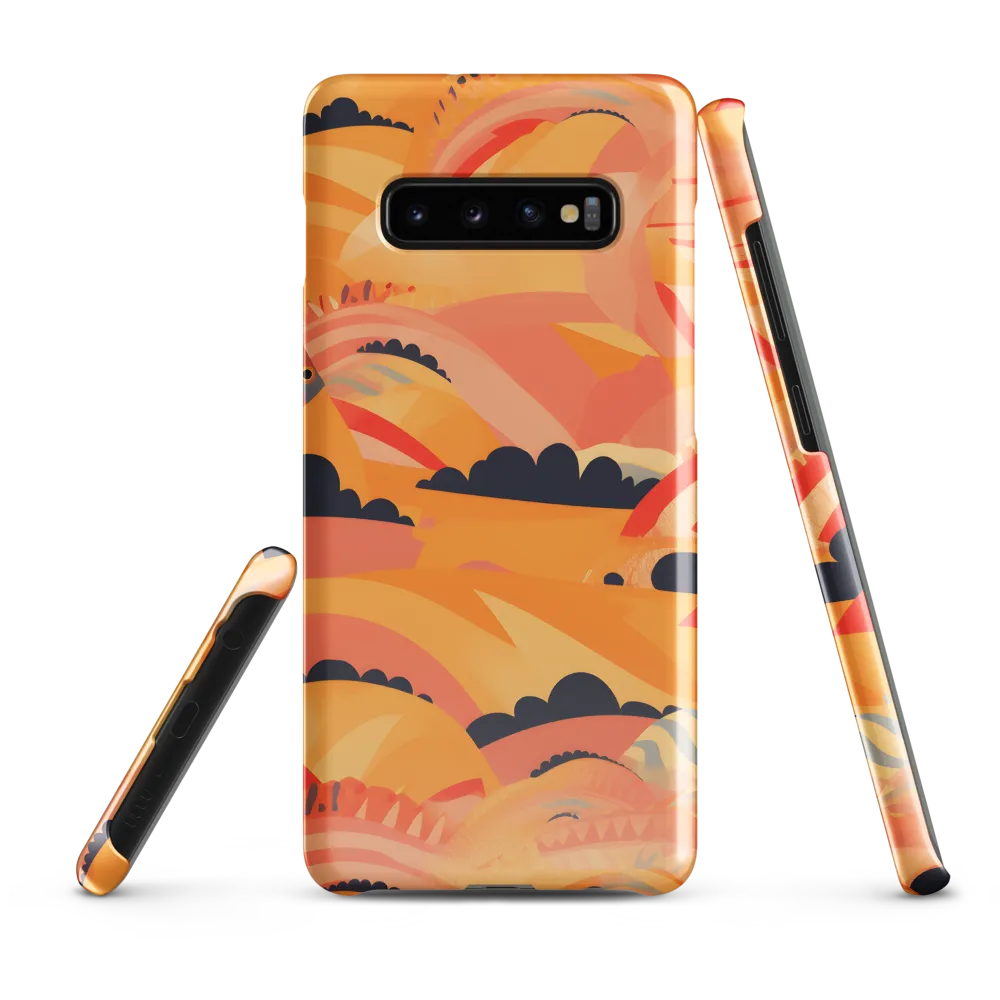 Whispers of the Abstract Horizon | Phone Case |  S10 Plus | Snap Case | Glossy