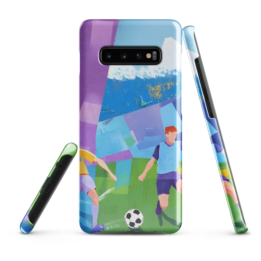 Dynamic Duel on the Field | Phone Case |  S10 Plus | Snap Case | Glossy