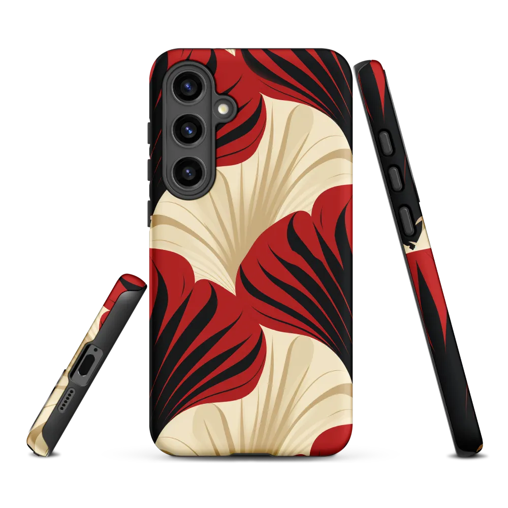 Elegance in Bloom: An Art Deco Floral Reverie