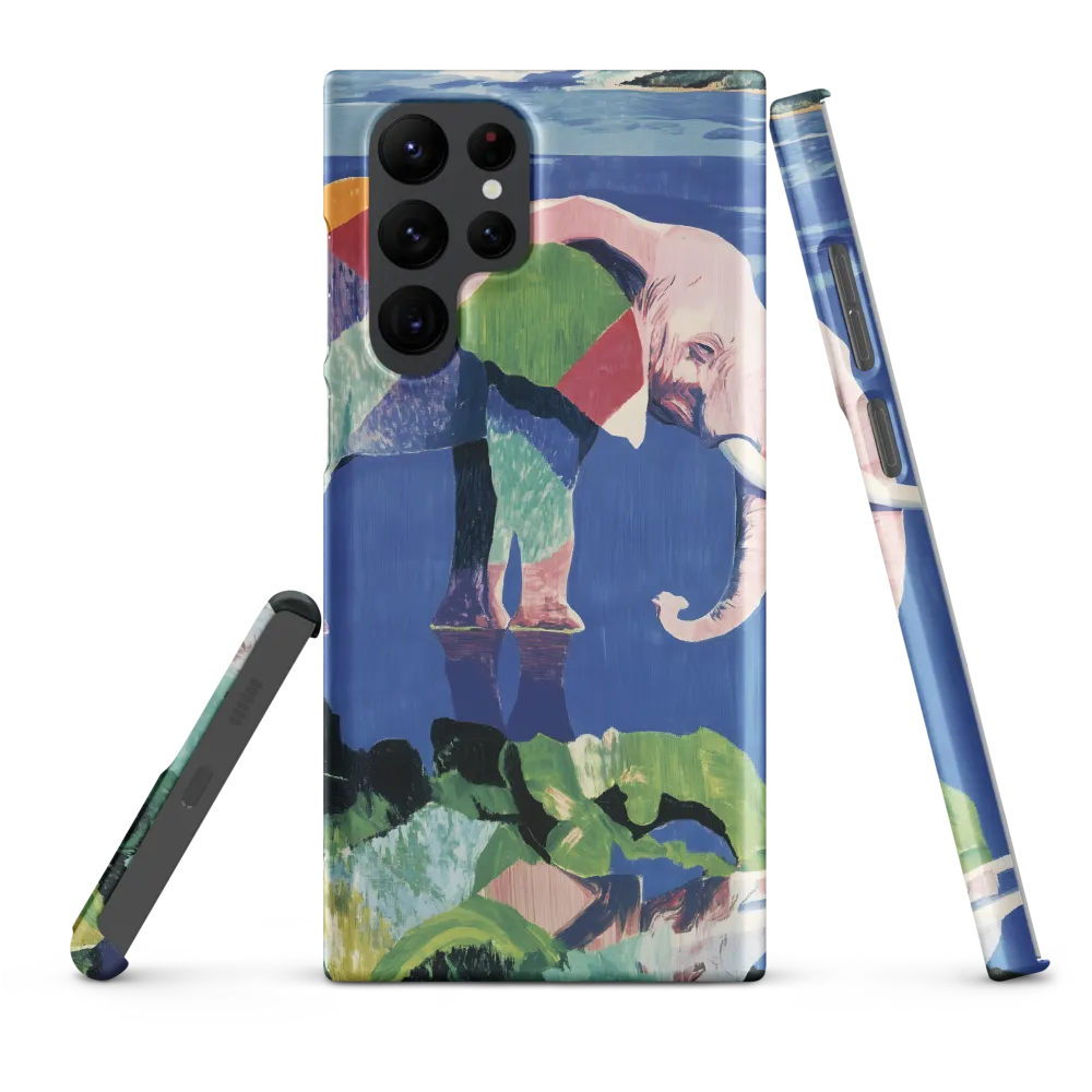 Serenity in Color: The Elephants of Reflection