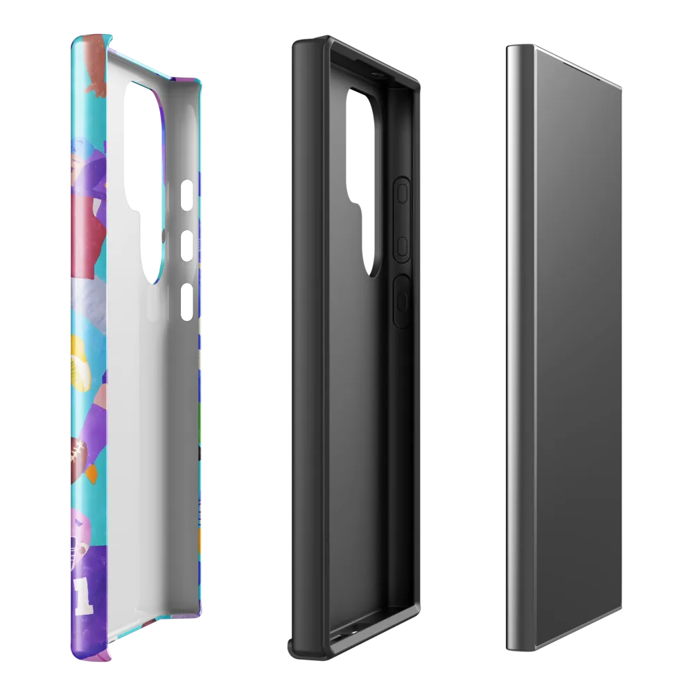 Dynamic Playmakers in Motion | Phone Case |  S24 Ultra | Tough Case | Glossy