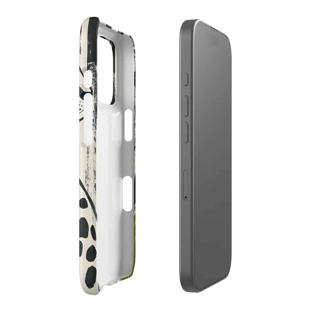 Leopard in Silhouette: A Modern Appeal | Phone Case |  16 Pro | Snap Case | Matte