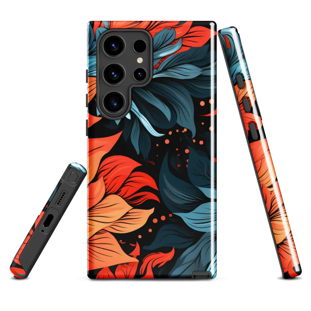 Floral Symphony in Color | Phone Case |  S24 Ultra | Tough Case | Glossy