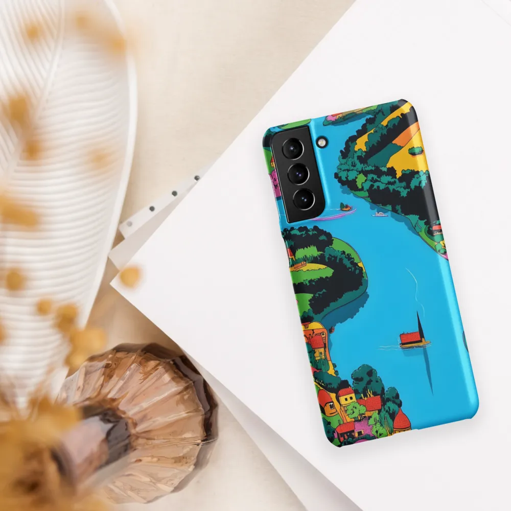Whimsical River Landscape