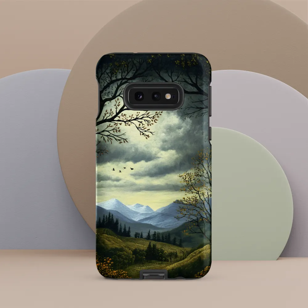 Nature's Embrace: A Tranquil Mountain Landscape