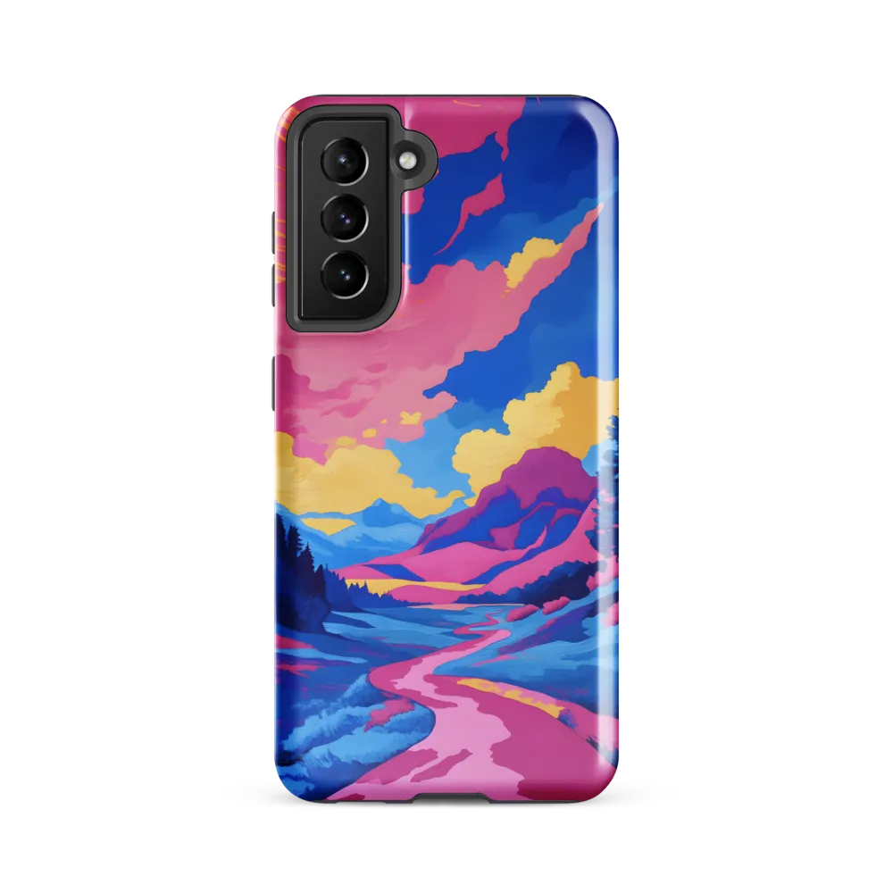 Dreamscape: The Serene River | Phone Case |  S21 FE | Tough Case | Glossy