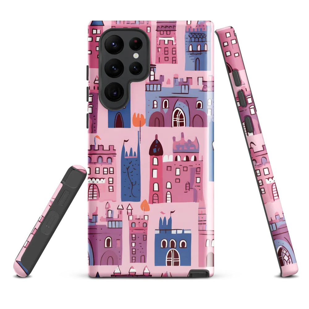 Whimsical Castles: A Playful Tapestry | Phone Case |  S22 Ultra | Tough Case | Glossy