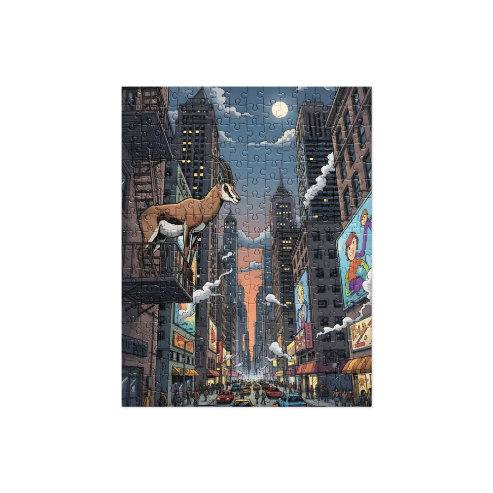 Urban Antelope 
 Jigsaw Puzzle
