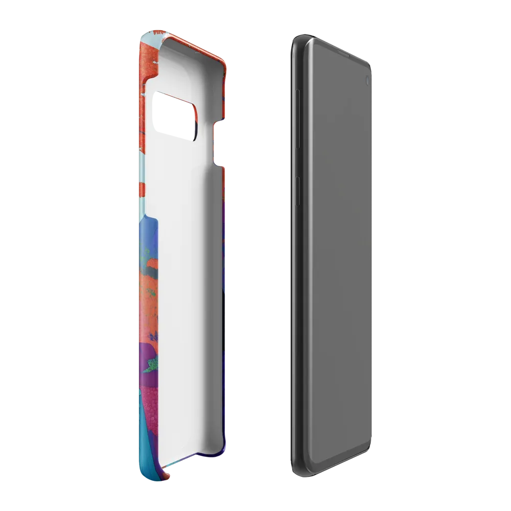 Harmony in Color: A Portrait of Serenity | Phone Case |  S10 Plus | Snap Case | Glossy