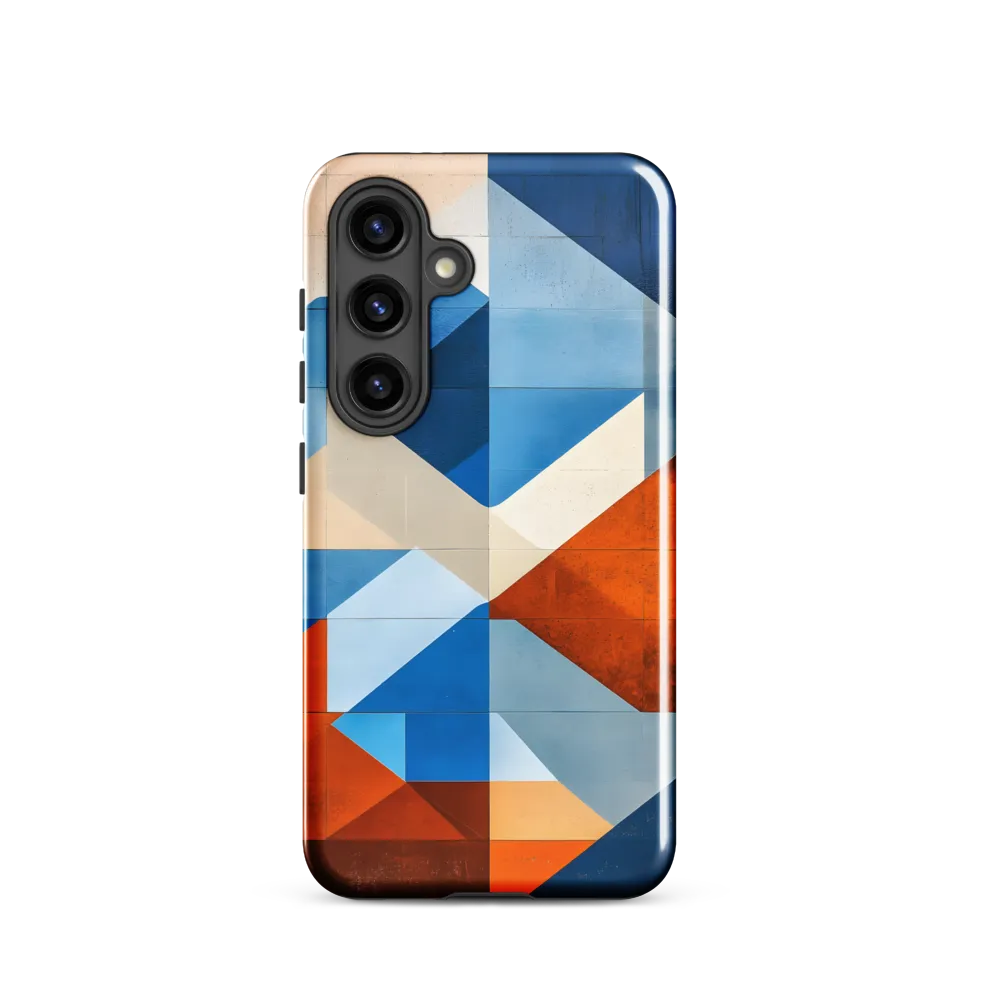 Geometric Harmony: A Vibrant Landscape