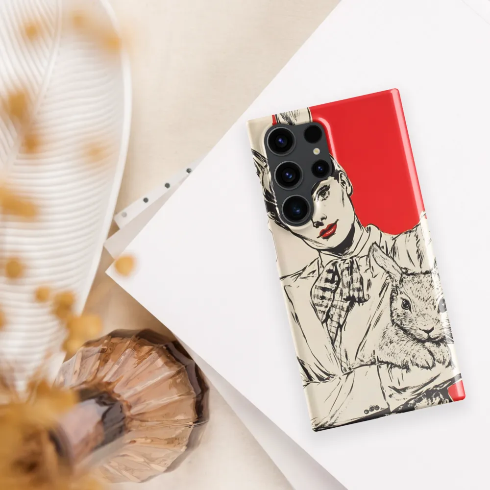 Whimsical Elegance: The Rabbit Lady