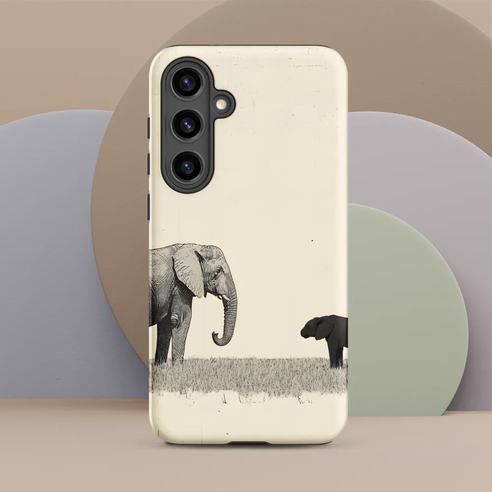 Contrasting Companions | Phone Case |  S24 Plus | Tough Case | Matte