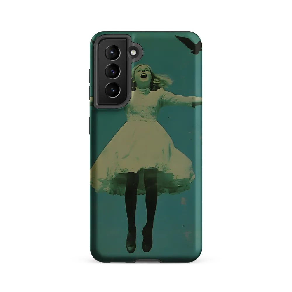 Ethereal Flight: The Freedom of Dreams | Phone Case |  S21 FE | Tough Case | Matte