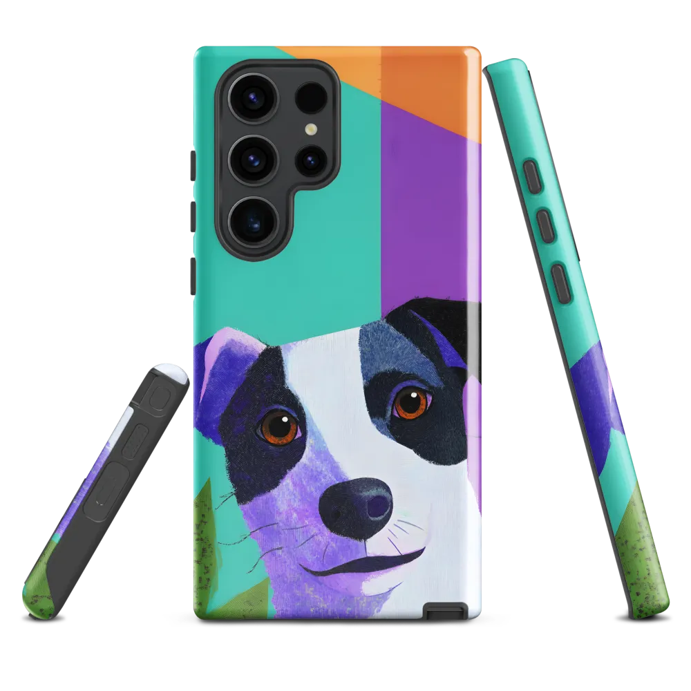 Joyful Canine | Phone Case |  S23 Ultra | Tough Case | Glossy