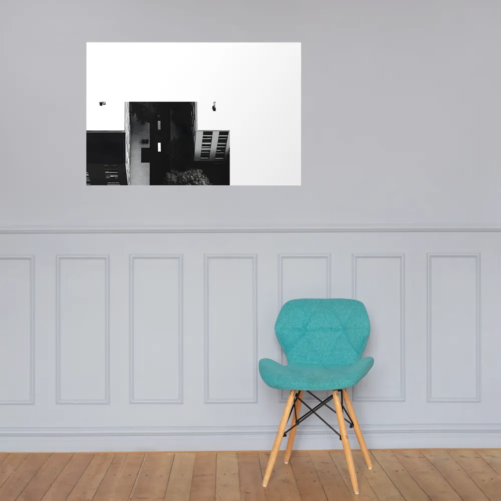 Urban Serenity from Above | Poster | 24″×36″
