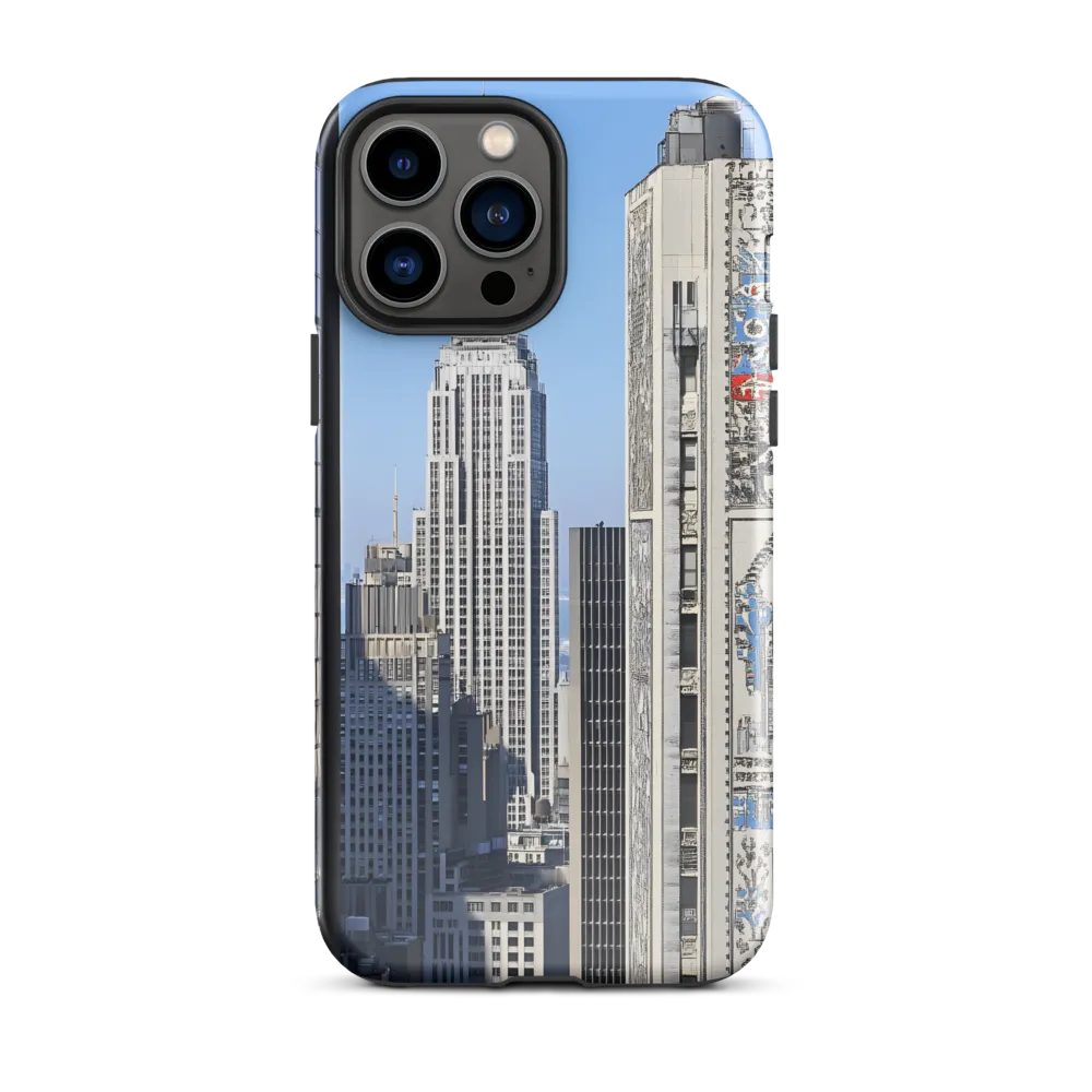 Urban Elegance: New York's Iconic Skyline | Phone Case |  13 Pro Max | Tough Case | Glossy