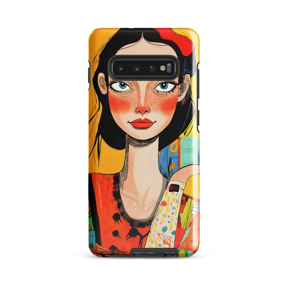 Playful Elegance | Phone Case |  S10 Plus | Tough Case | Glossy