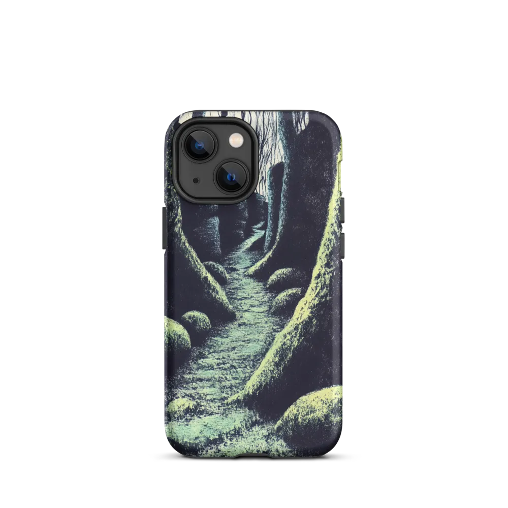 Whispers of the Tranquil Pathway | Phone Case |  13 mini | Tough Case | Matte