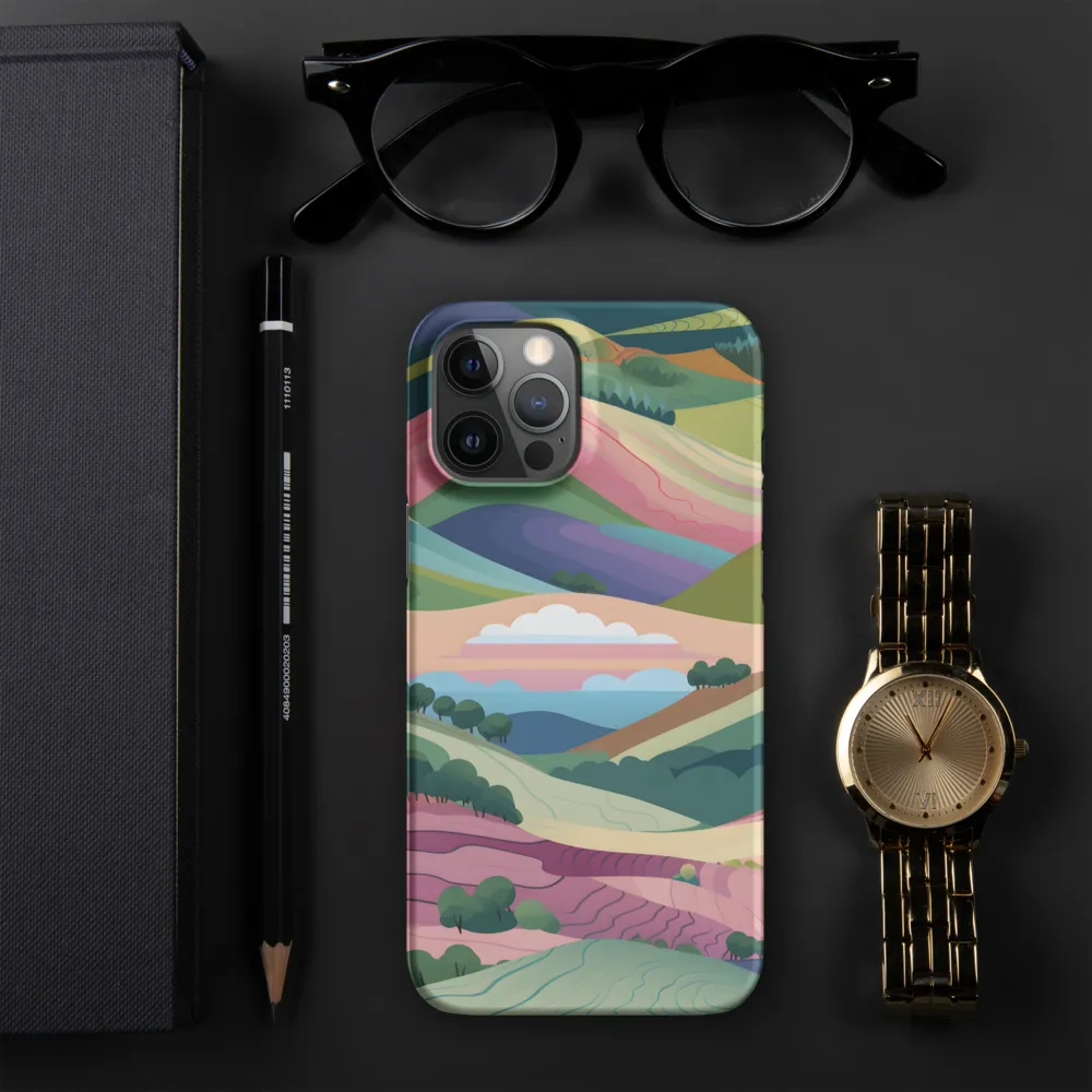 Harmonious Hills | Phone Case |  12 Pro Max | Snap Case | Matte