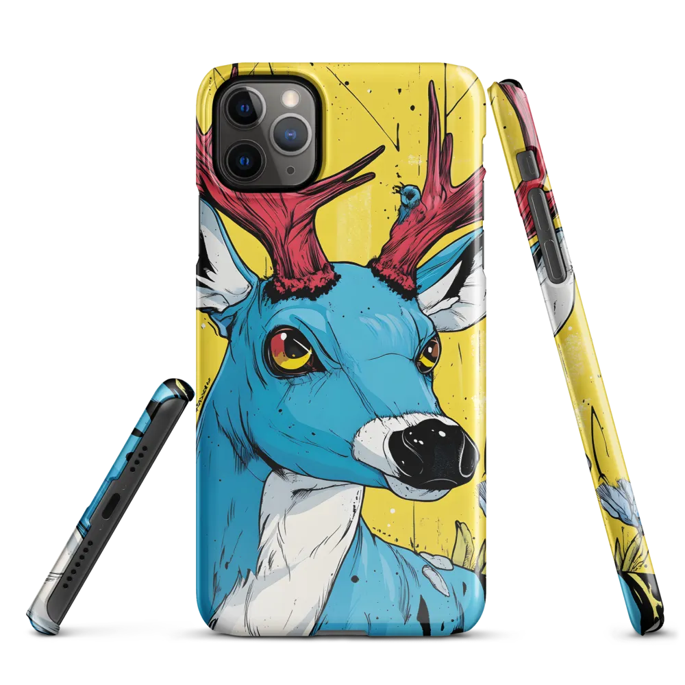 Vivid Antlers: A Modern Take on Nature | Phone Case |  11 Pro Max | Snap Case | Glossy