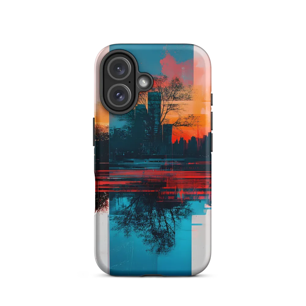 Reflections of Urban Serenity | Phone Case |  16 | Tough Case | Matte