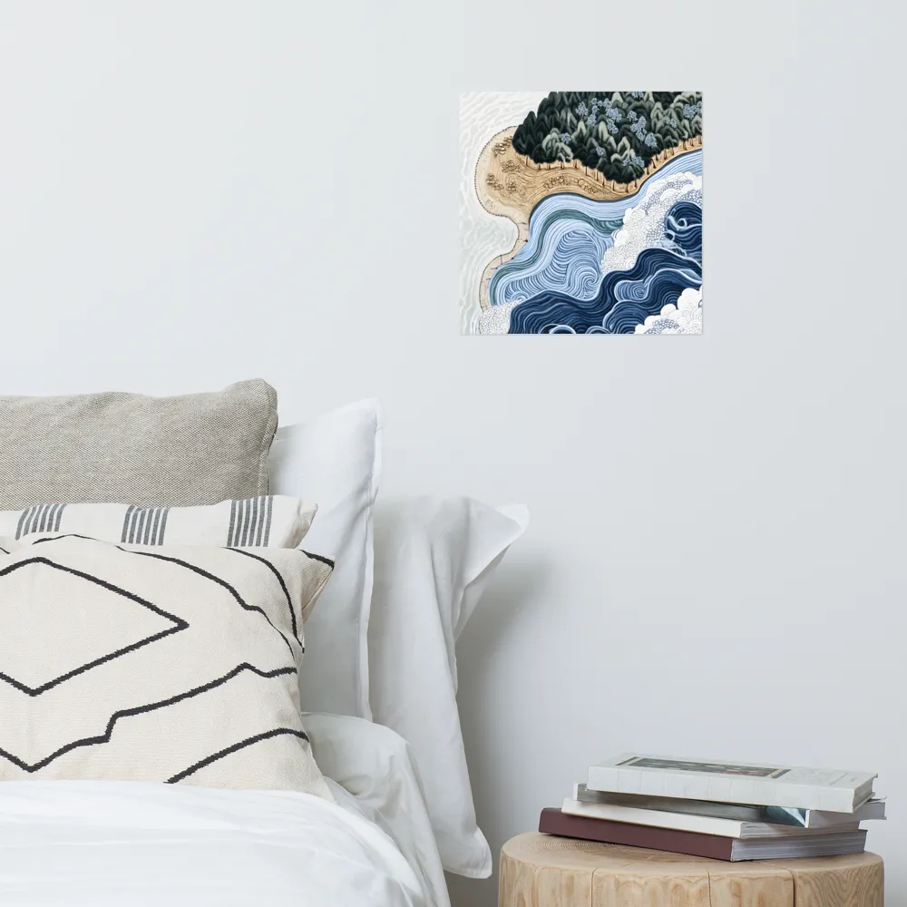 Oceanic Harmony: A Tranquil Landscape