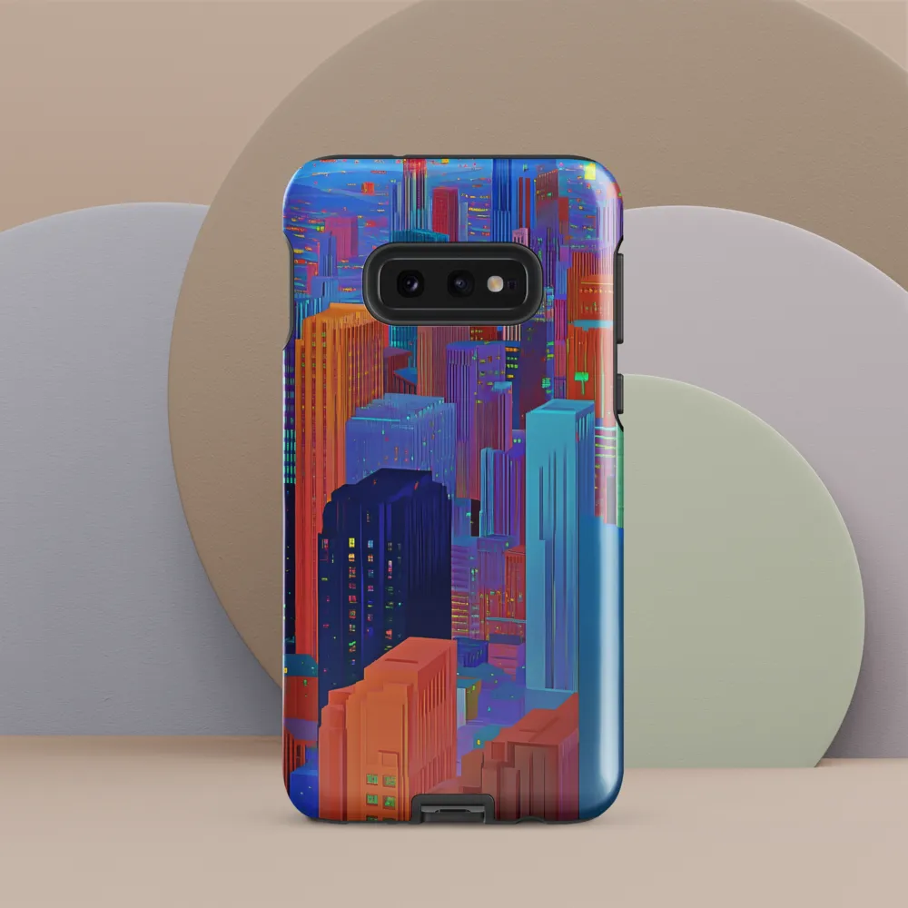 Vibrant Metropolis in Twilight