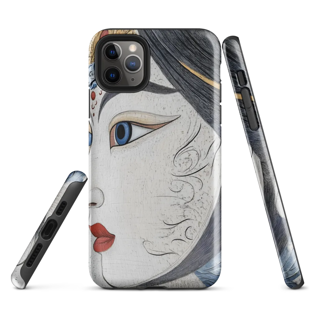 Timeless Serenity: An Ethereal Portrait | Phone Case |  11 Pro Max | Tough Case | Glossy