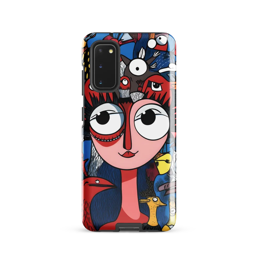 Whimsical Fusion | Phone Case |  S20 | Tough Case | Glossy