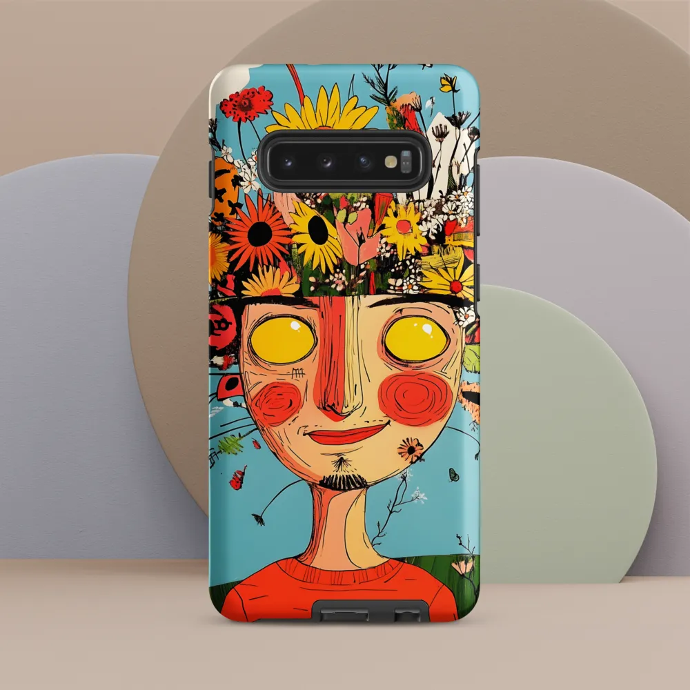 Whimsical Bloom | Phone Case |  S10 Plus | Tough Case | Matte