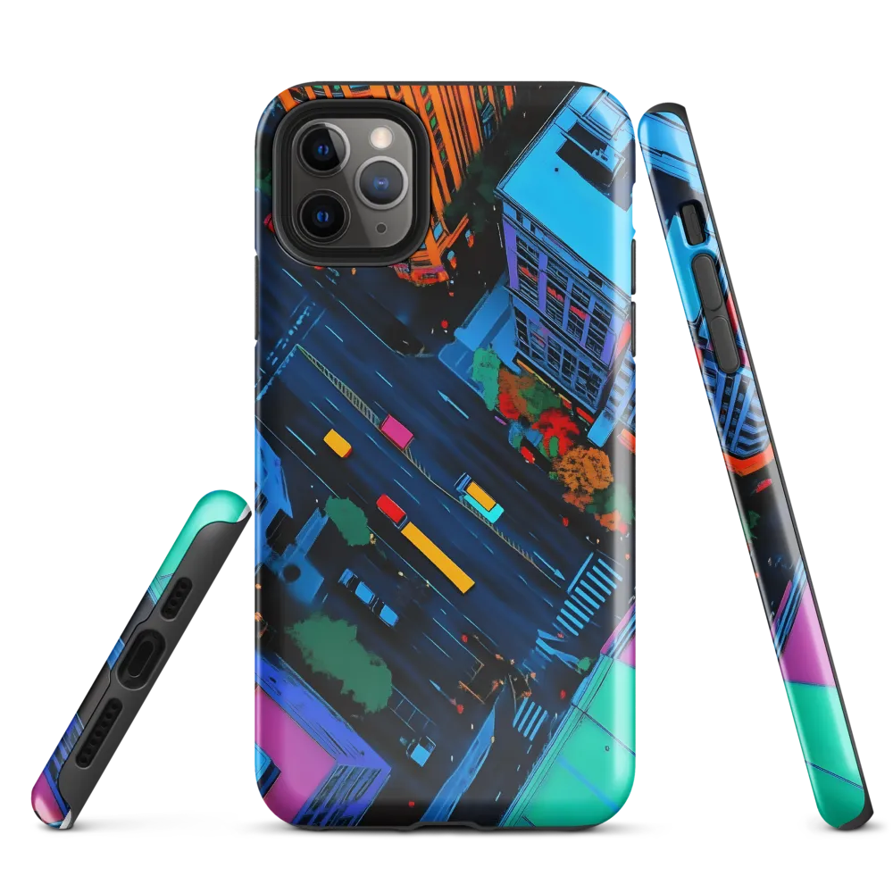 Neon Urban Dreamscape | Phone Case |  11 Pro Max | Tough Case | Glossy