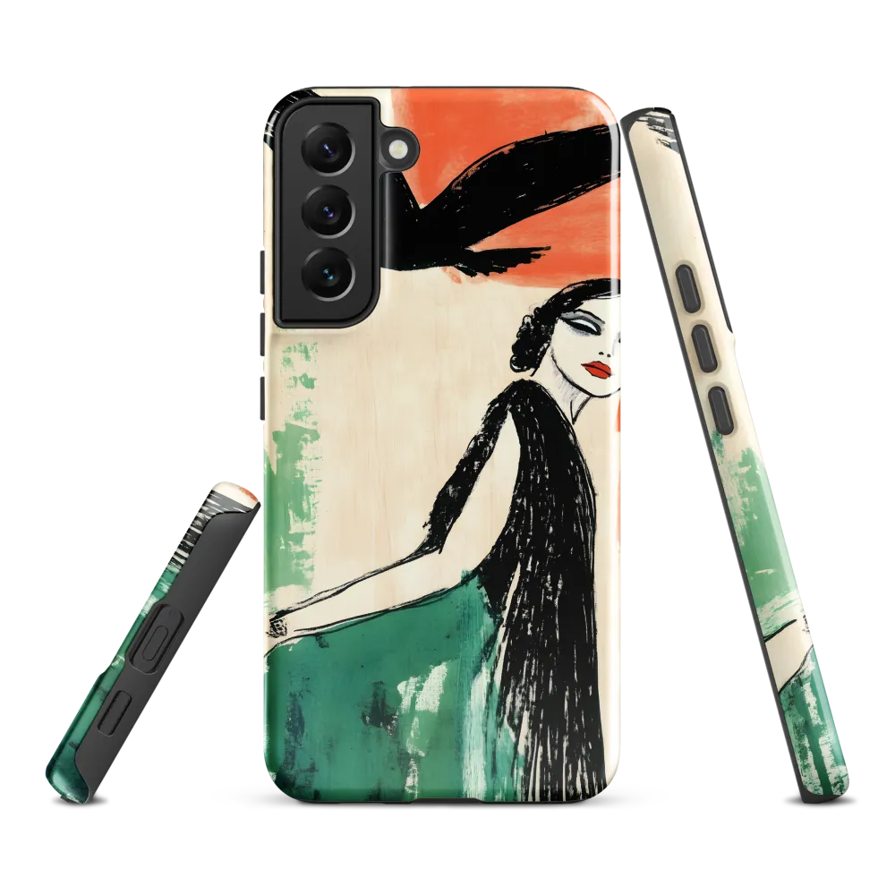 Elegance in Flight | Phone Case |  S22 Plus | Tough Case | Glossy