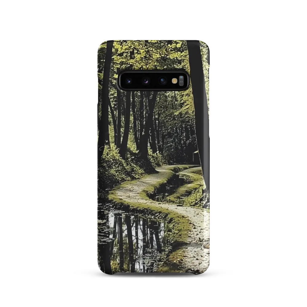 Whispers of the Forest Path | Phone Case |  S10 | Snap Case | Matte