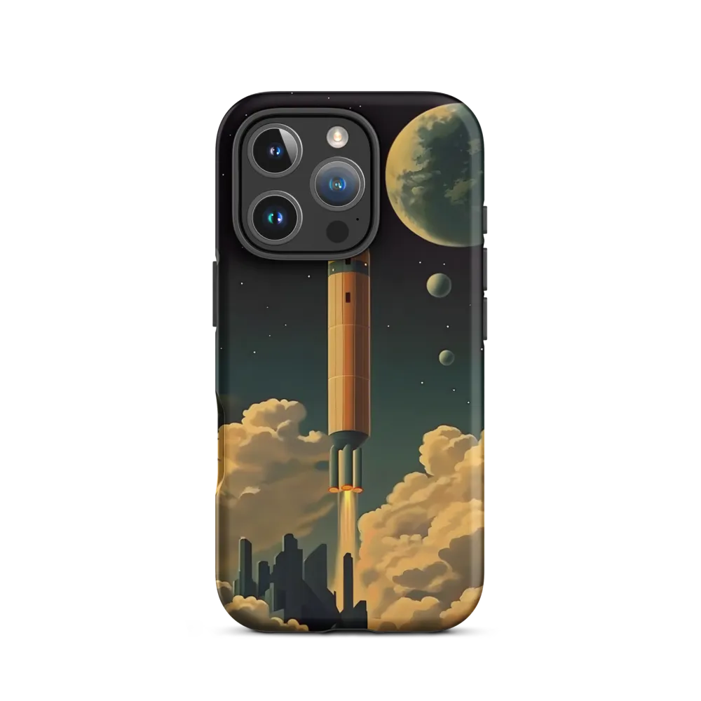 Journey Through the Cosmic Frontier | Phone Case |  16 Pro | Tough Case | Matte