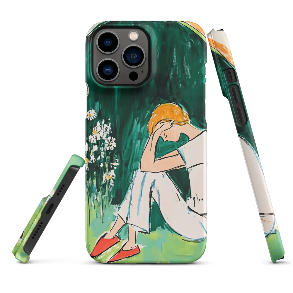 Silent Sorrow | Phone Case |  13 Pro Max | Snap Case | Matte