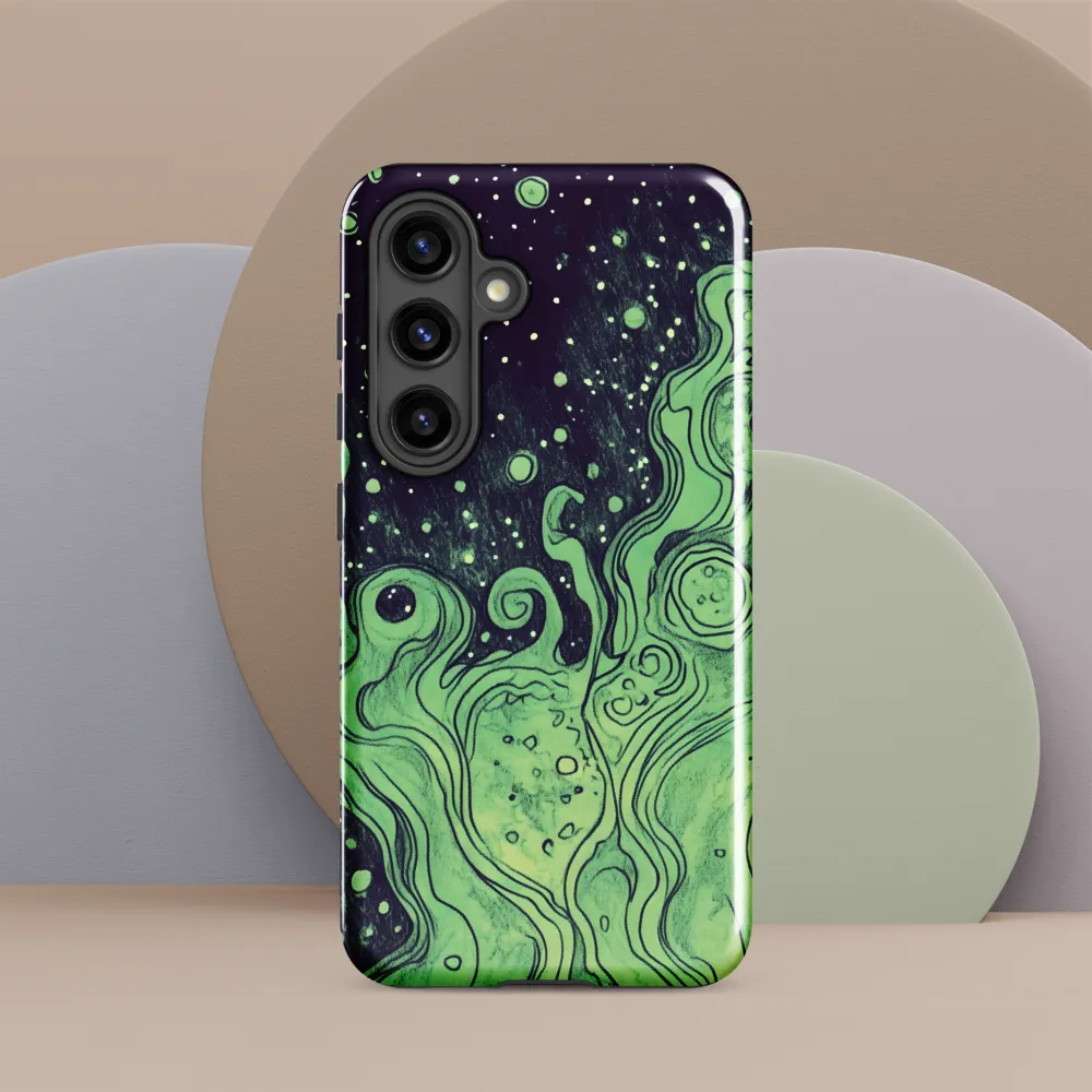Cosmic Whirl: An Abstract Journey
