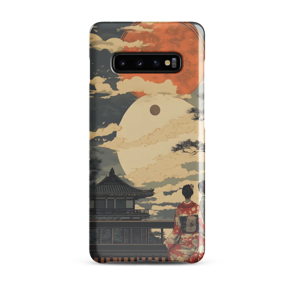 Under the Embrace of the Moon | Phone Case |  S10 Plus | Snap Case | Glossy