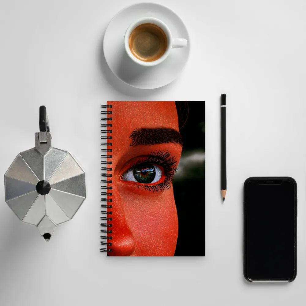 The Depth of Perception | Spiral Notebook