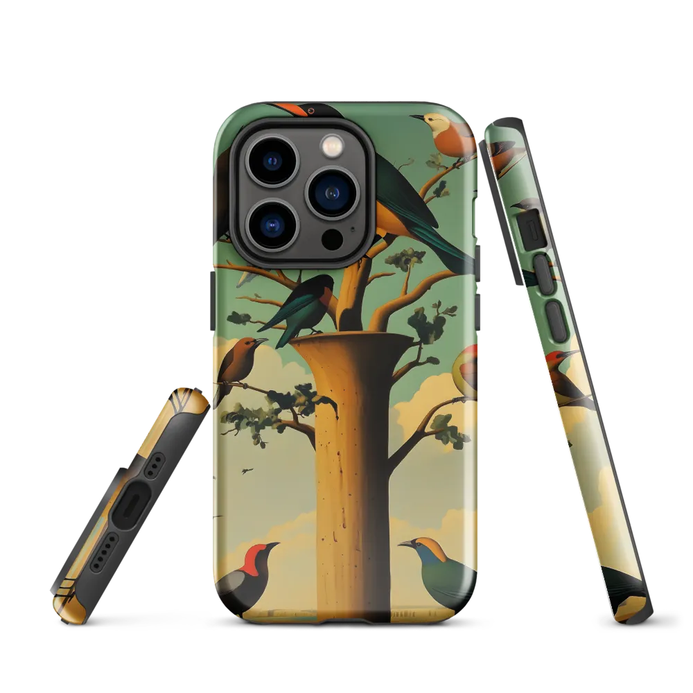 Avian Harmony | Phone Case |  14 Pro | Tough Case | Glossy