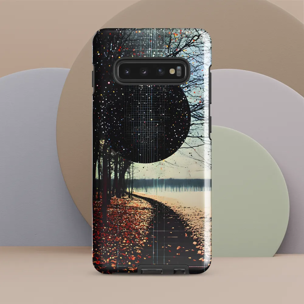 Cosmic Path Through Autumn | Phone Case |  S10 Plus | Tough Case | Glossy