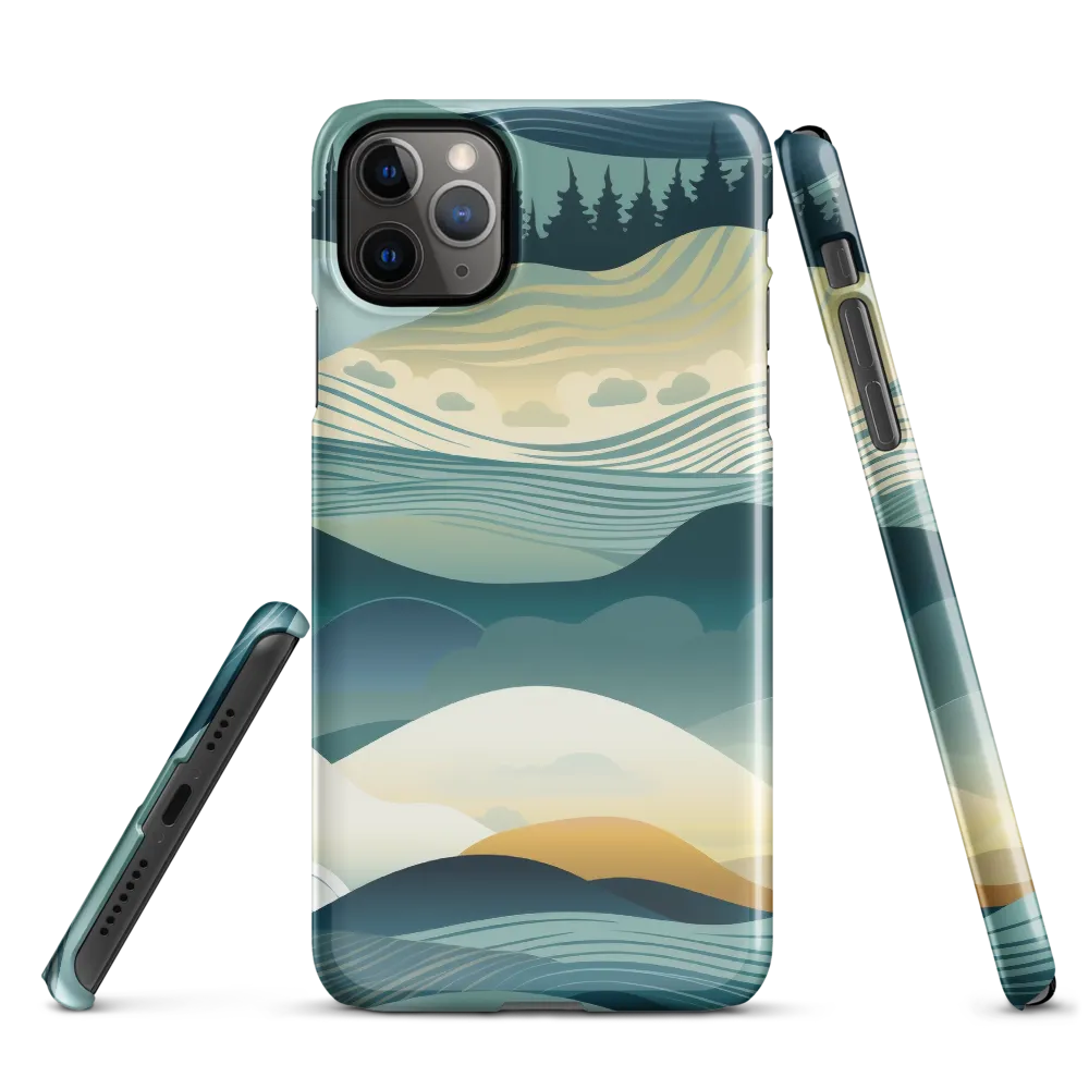 Harmonic Landscapes | Phone Case |  11 Pro Max | Snap Case | Glossy