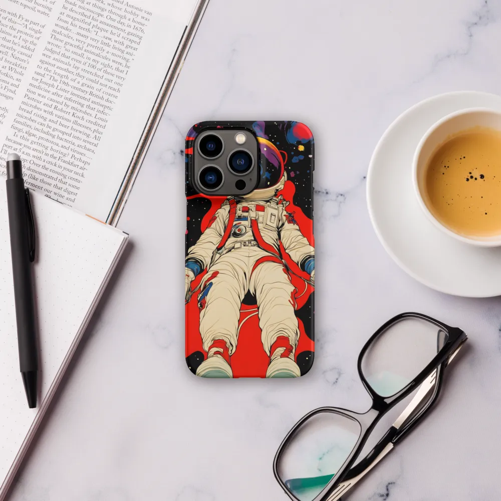 Astronaut in Cosmic Reverie | Phone Case |  13 Pro | Snap Case | Matte