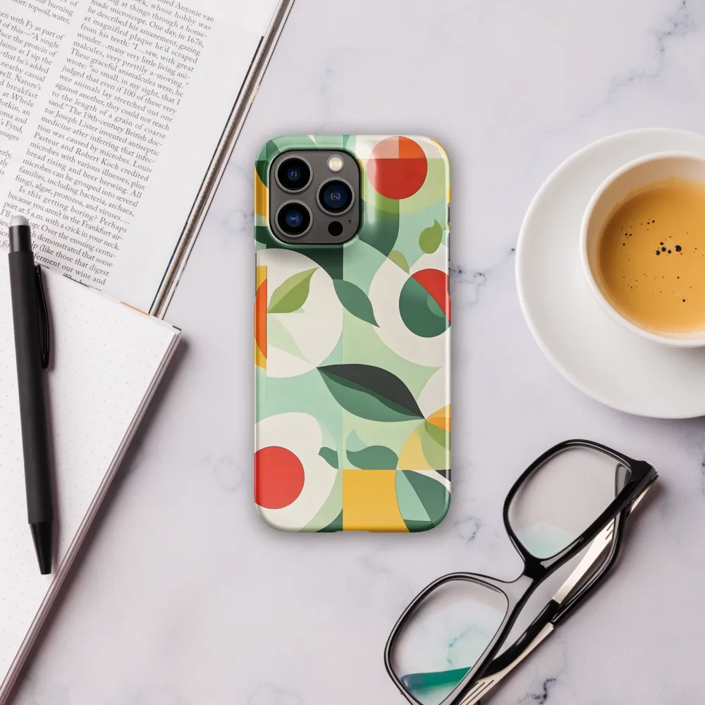 Harmony in Shapes: A Playful Abstract Design