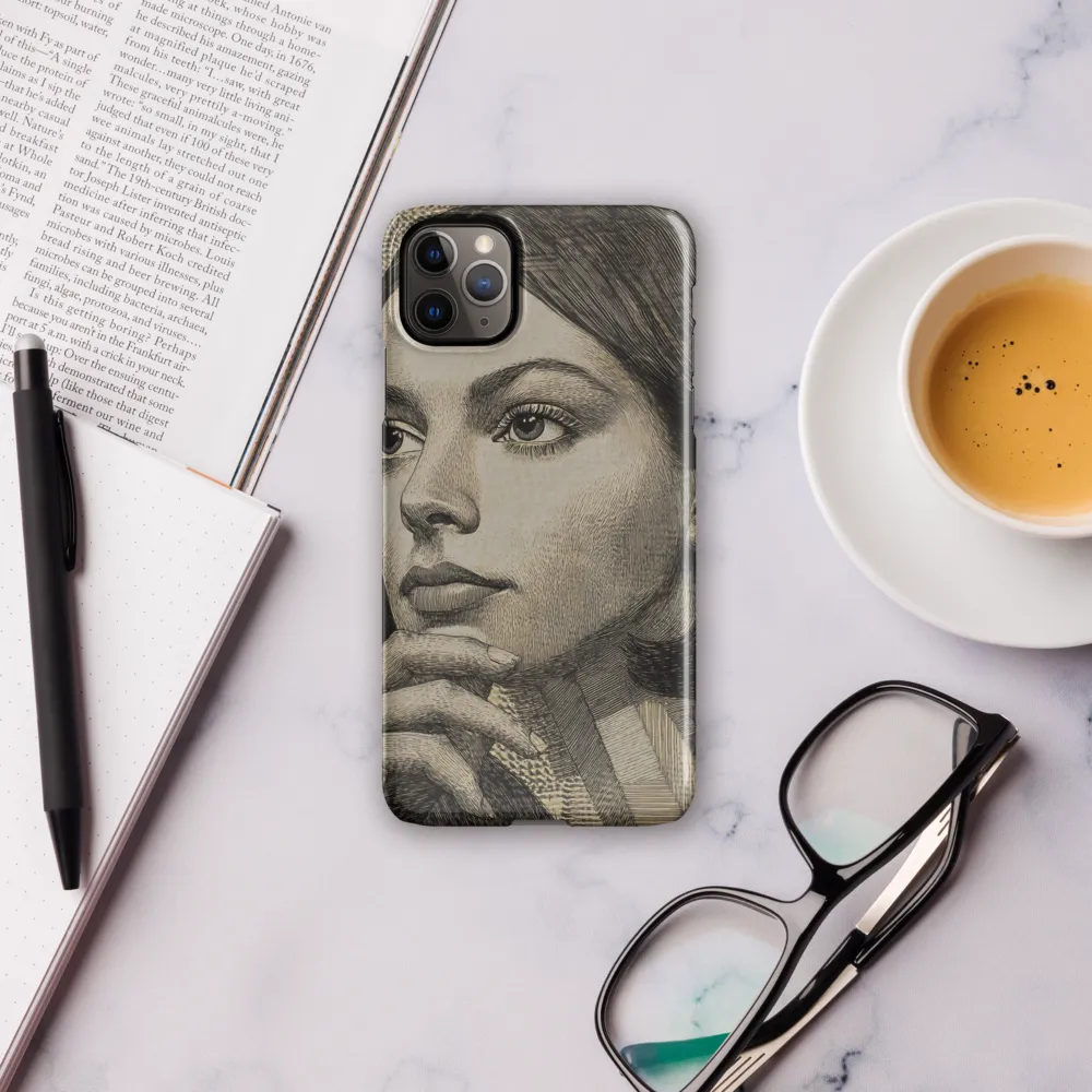 Contemplative Reflection | Phone Case |  11 Pro Max | Snap Case | Glossy