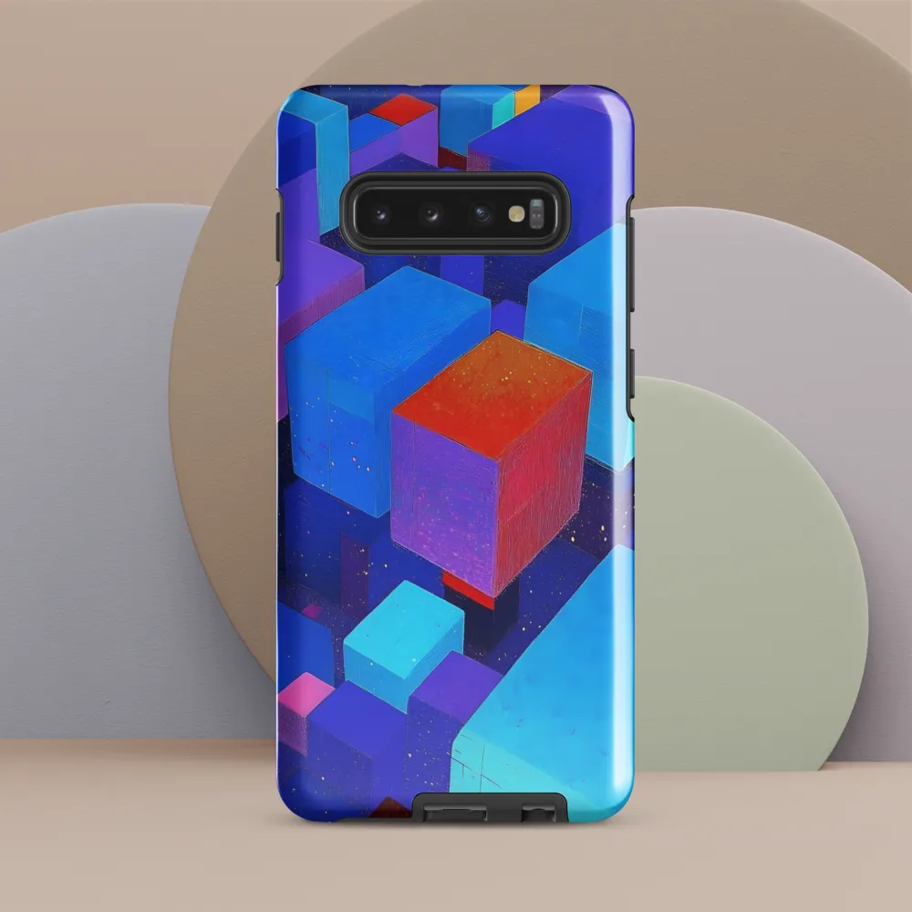 Geometric Dreamscape | Phone Case |  S10 Plus | Tough Case | Glossy