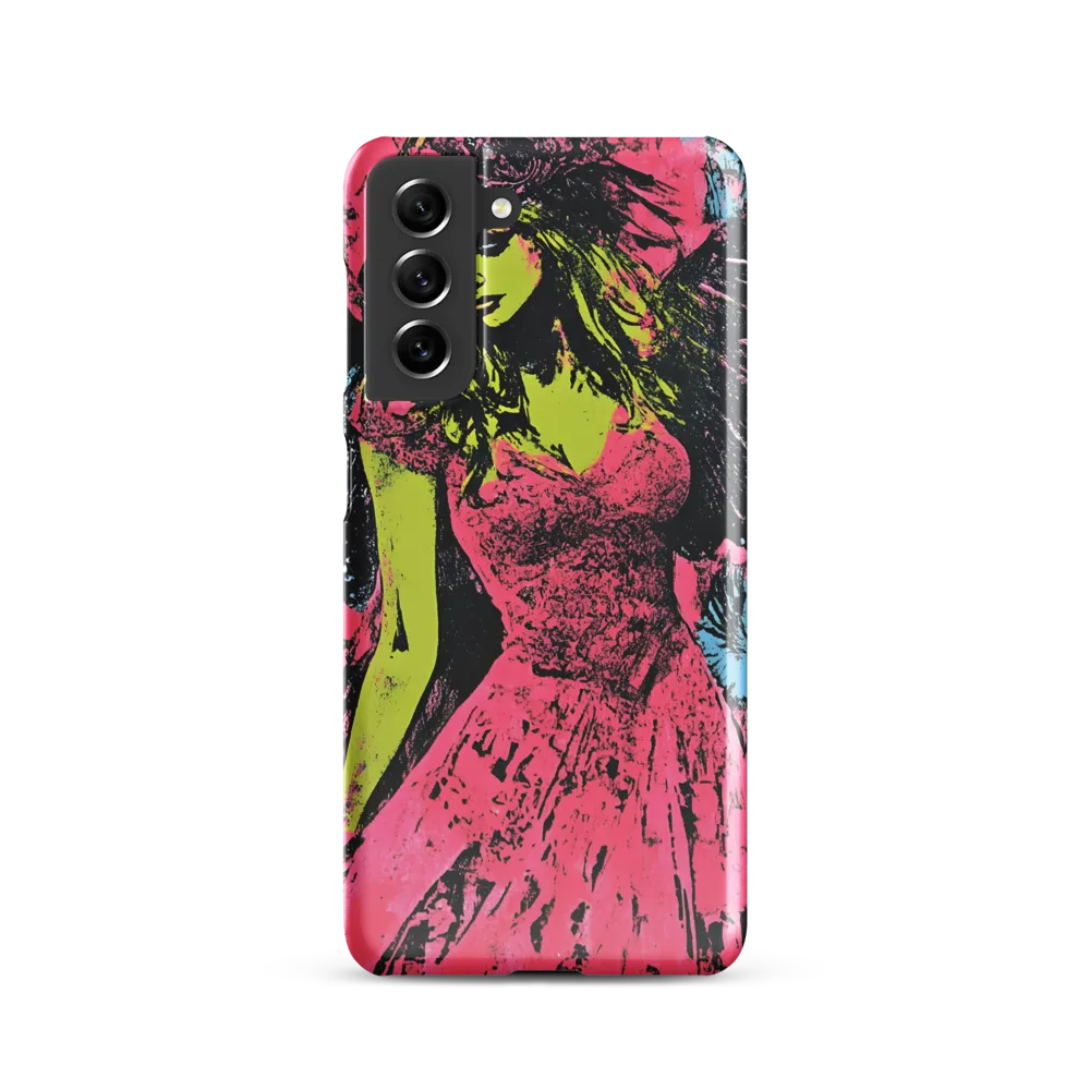 Mystical Angel in Neon Dreams