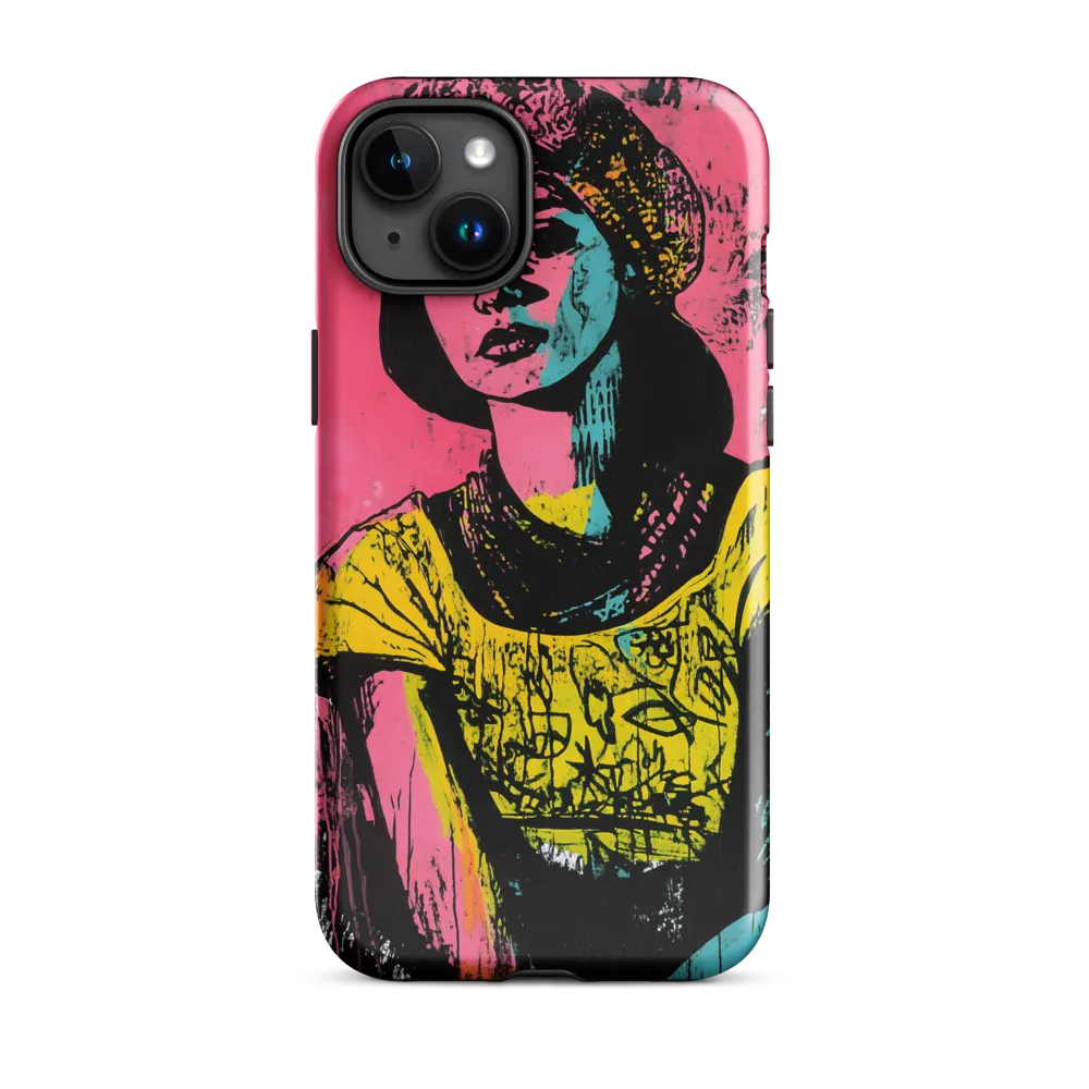 Urban Elegance: A Graffiti Portrait