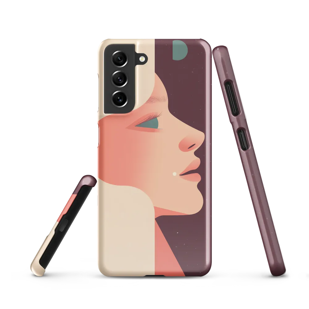 Whispers of Identity | Phone Case |  S21 | Snap Case | Glossy