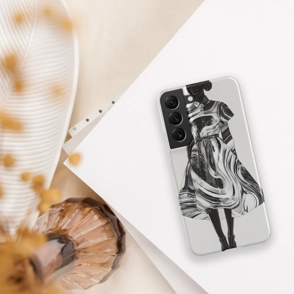 Whirls of Elegance: A Contemporary Fashion Design